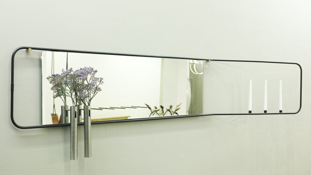 Large frame mirror